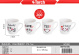 200ml keramický hrnek 7,5*8,5cm