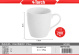 200ml keramický hrnek 7,5*8cm