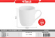 200ml keramický hrnek 7,5*8cm