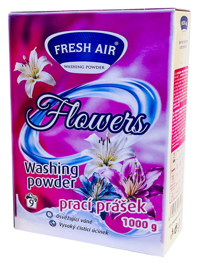 Prací prášek universal flowers 1 kg, Prací prášek universal flowers 1 kg