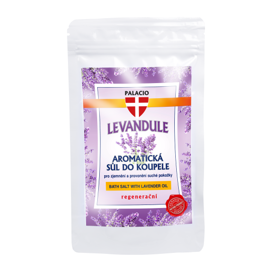 PALACIO Levandulová koupelová sůl, 200 g, PALACIO Levandulová koupelová sůl, 200 g