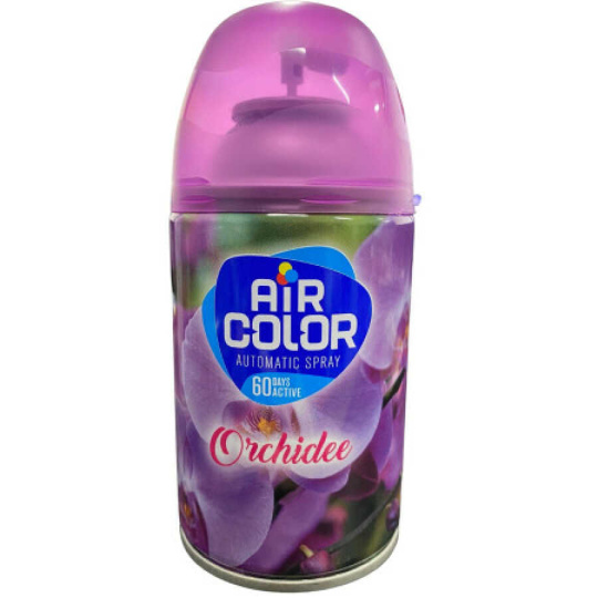 Air Color 250ml Osvěžovač vzduchu automatická náplň Orchids, Air Color 250ml Osvěžovač vzduchu automatická náplň Orchids