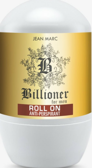 Jean Marc pánský deodorant roll on Billioner 50 ml, ROLL ON A/P BILLIONER 50ML
