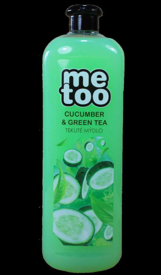 Me too tekuté mýdlo Cucumber Green tea 1L, Me too tekuté mýdlo Cucumber Green tea 1L