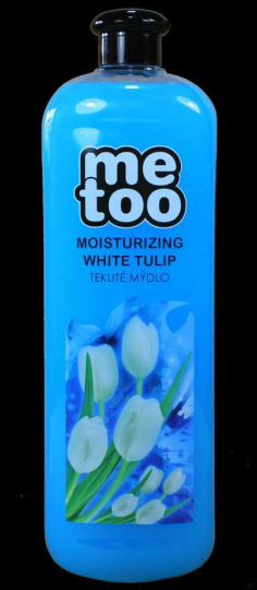 Me too tekuté mýdlo Moisturizing White tulips 1L, Me too tekuté mýdlo Moisturizing White tulips 1L