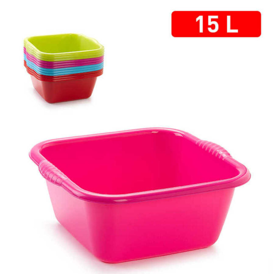Čtvercový lavor 15 l, Čtvercový lavor 15 l